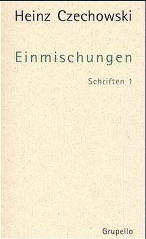 Einmischungen