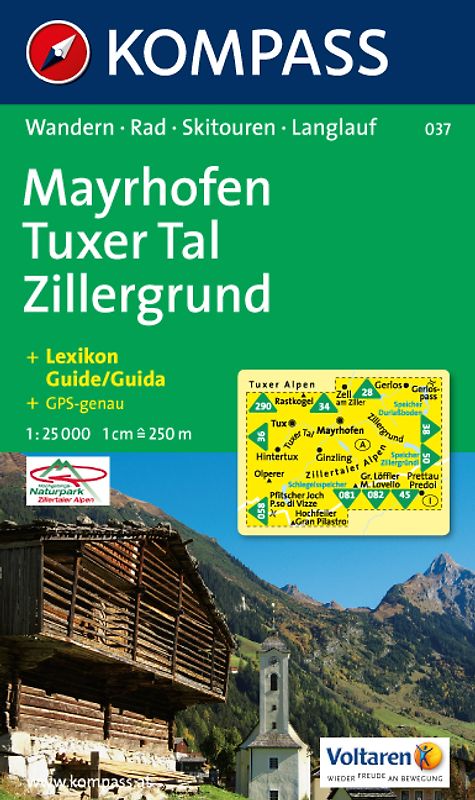 Mayrhofen, Tuxer Tal, Zillergrund