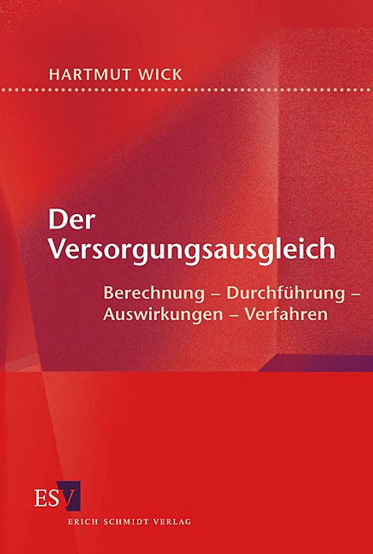 Der Versorgungsausgleich