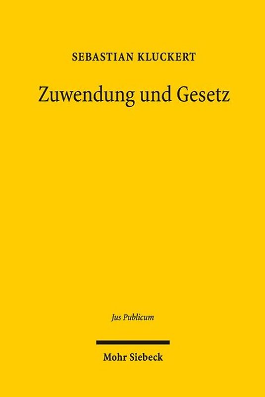 Zuwendung und Gesetz