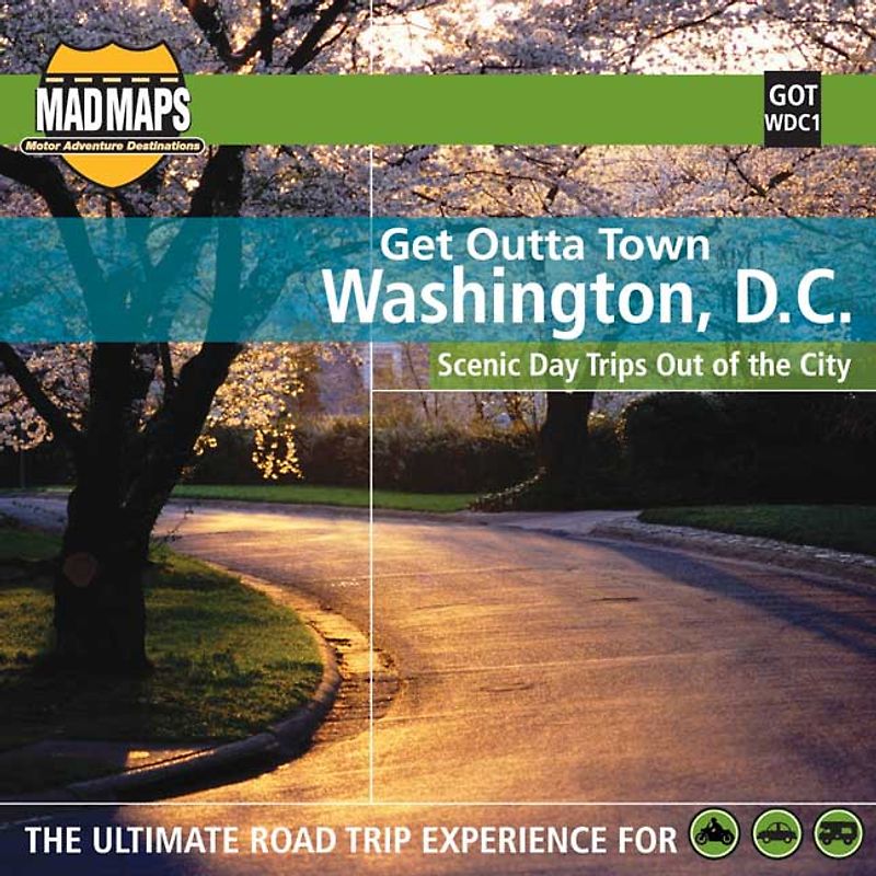 Washington, D.C. - Mad Maps Get Outta Town Series