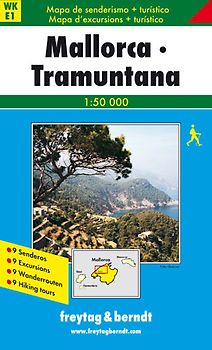 Mallorca - Tramuntana. 1:50000