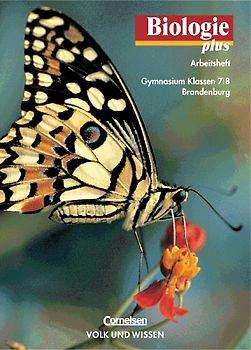 Biologie plus. Brandenburg / 7./8. Schuljahr - Arbeitsheft