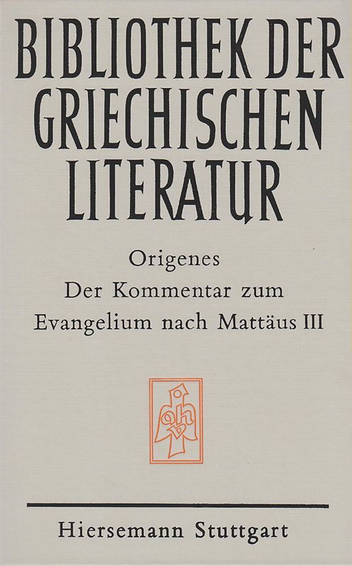 Der Kommentar zum Evangelium nach Mattäus