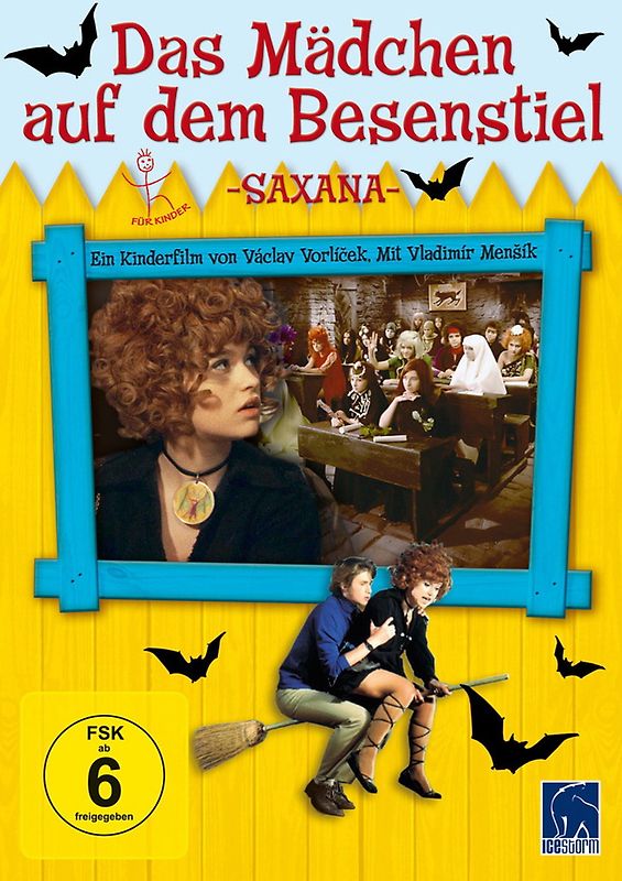 Saxana - Das Mädchen auf dem Besenstiel ( DEFA-Synchronisation ) DVD