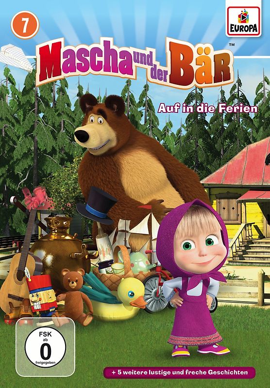 Mascha und der Bär, Vol. 7 - Auf in die Ferien DVD