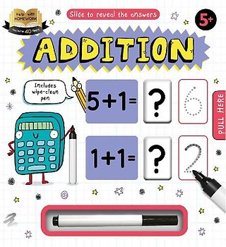 Help with Homework: Addition-Wipe-Clean Workbook Includes Wipe-Clean Pen