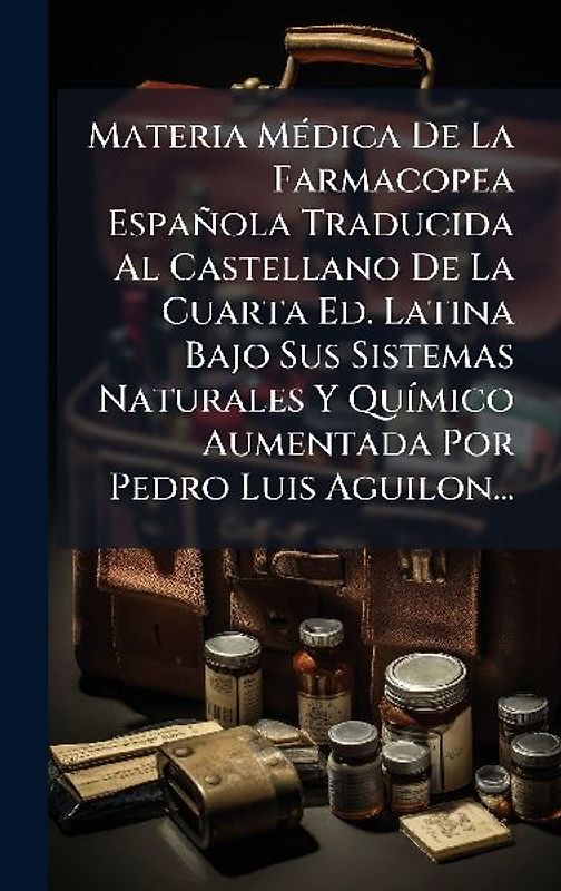 Materia MÃ(c)dica De La Farmacopea Española Traducida Al Castellano De La Cuarta Ed. Latina Bajo Sus Sistemas Naturales Y QuÃ-mico Aumentada Por Pedro Luis Aguilon...