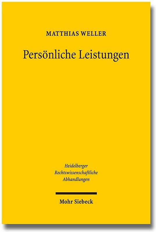 Persönliche Leistungen