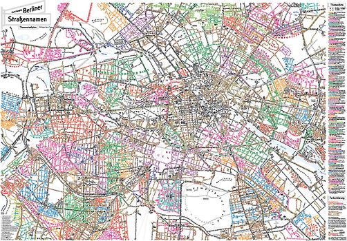 Berliner Straßennamen – Themenstadtplan