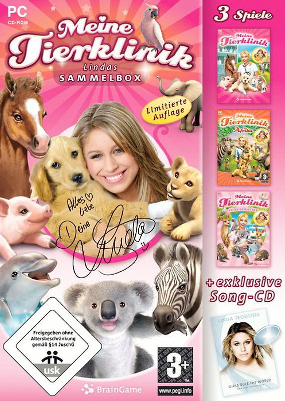 Meine Tierklinik Sammelbox PC Spiele