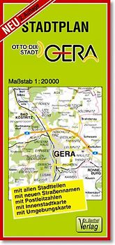 Stadtplan Gera
