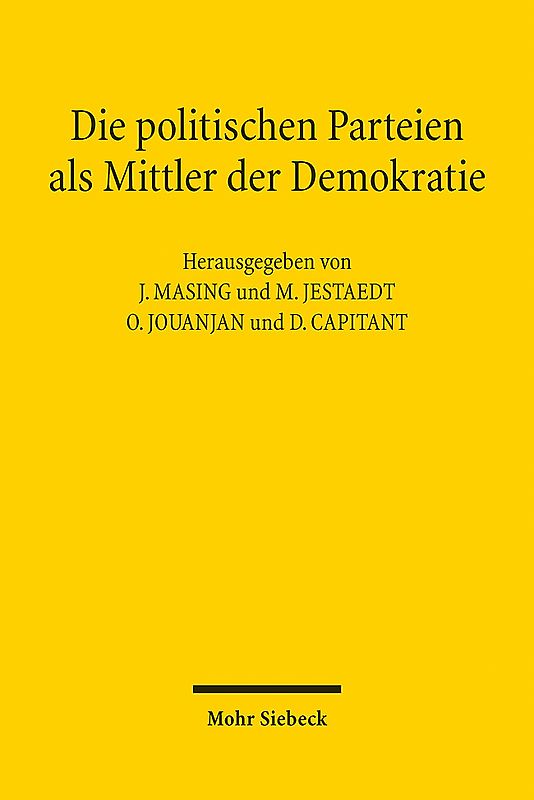Die politischen Parteien als Mittler der Demokratie