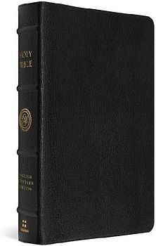 ESV Heirloom Bible, Gloria Dei: Single Column Edition (Goatskin, Black, Full Yapp)