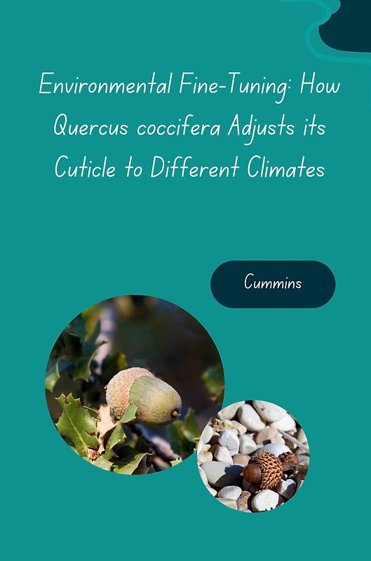 Environmental Fine-Tuning: How Quercus coccifera Adjusts its Cuticle to Different Climates