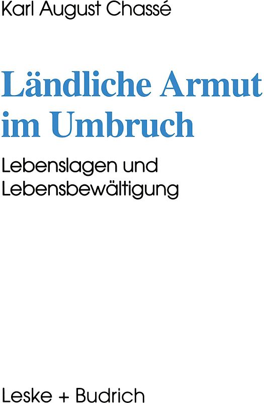 Ländliche Armut im Umbruch