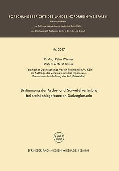 Bestimmung der Asche- und Schwefelverteilung bei steinkohlegefeuerten Dreizugkesseln