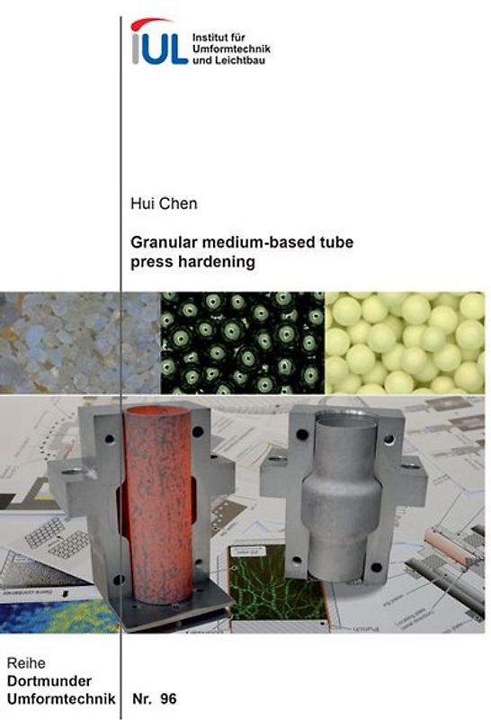 Granular medium-based tube press hardening