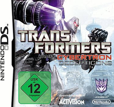 Transformers: Kampf um Cybertron Decepticons Nintendo DS