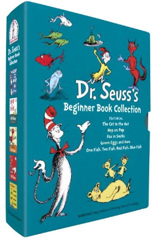 Dr. Seuss's Beginner Book Collection: The Cat in the Hat / One Fish, Two Fish, Red Fish, Blue Fish / Green Eggs and Ham / Hop on Pop / Fox in Socks - Dr. Seuss
