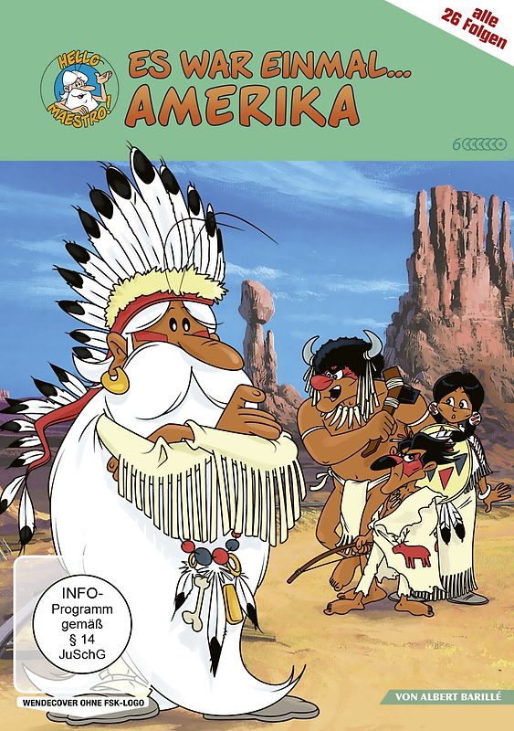 Es war einmal... Amerika - Alle 26 Folgen [6 DVDs] DVD