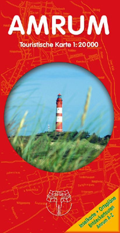 Amrum - Touristische Karte