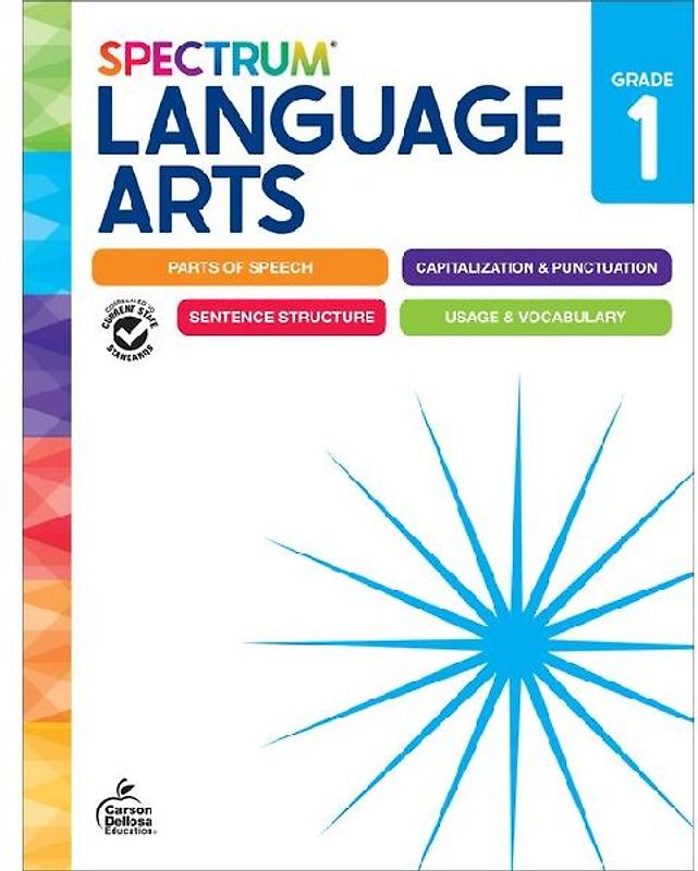 Spectrum Language Arts Workbook, Grade 1