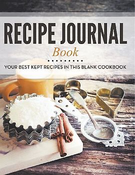 Recipe Journal Book