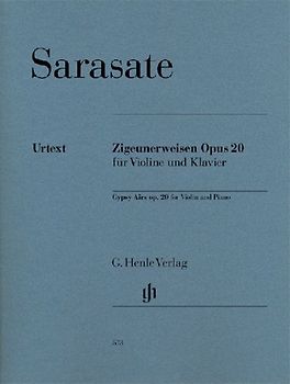 Zigeunerweisen op. 20 für Violine und Klavier