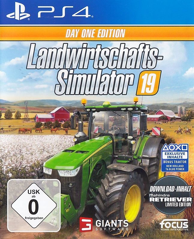 Landwirtschafts-Simulator 19 [Day One Edition] PlayStation 4