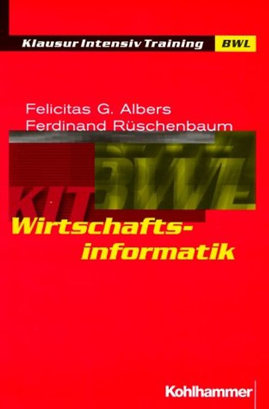 Wirtschaftsinformatik. Informationssysteme im Unternehmen