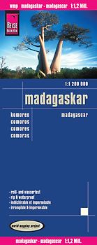 Reise Know-How Landkarte Madagaskar (1:1.200.000)
