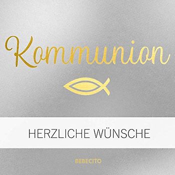 Kommunion: Erinnerungsbuch und Album, Geschenk zur Erstkommunion für Jungen und Mädchen