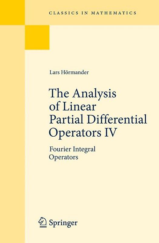 The Analysis of Linear Partial Differential Operators IV