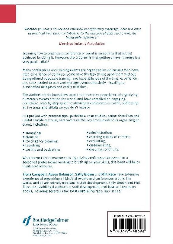 Essential Tips for Organizing Conferences & Events