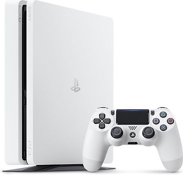 Sony Playstation 4 slim 500 GB [controller wireless incluso] bianco