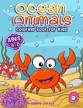 Ocean Animals Coloring Book