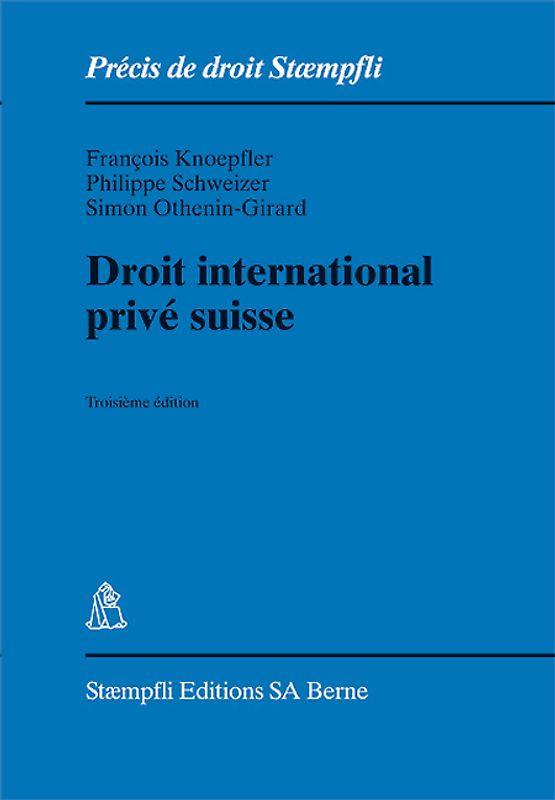 Droit international privé suisse