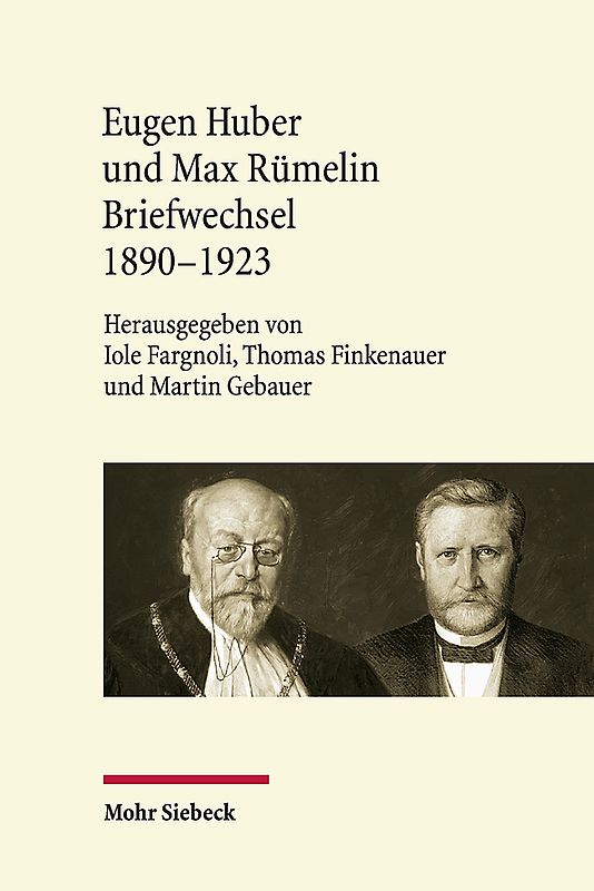 Eugen Huber und Max Rümelin
