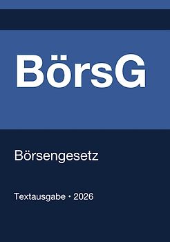 BörsG - Börsengesetz (Deutschland) 2026