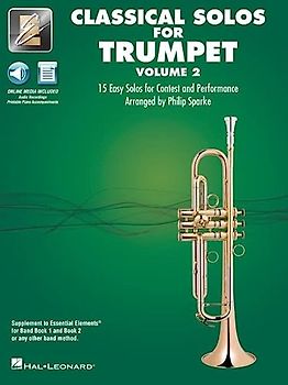 Essential Elements Classical Solos for Trumpet: 15 Easy Solos for Contest & Performance With Online Audio & Printable Piano Accompaniments (2)