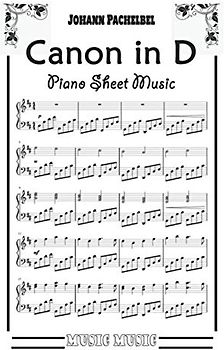 Pachelbel's Canon in D Piano Sheet Music