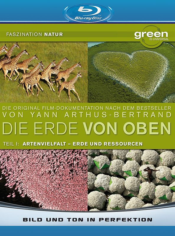 Die Erde von oben: Teil 1 - Artenvielfalt, Erde und Ressourcen Blu-ray Disc