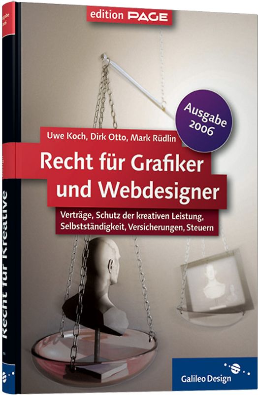 Recht für Grafiker und Webdesigner - Ausgabe 2006