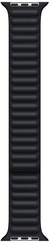 Apple Watch 44/45/46/49 mm Bracelet en cuir S/M noir