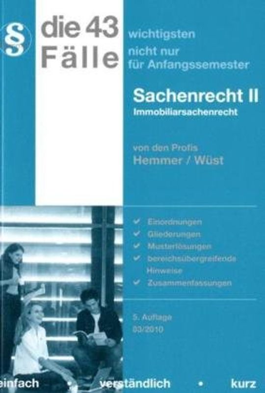 43 Fälle Sachenrecht II