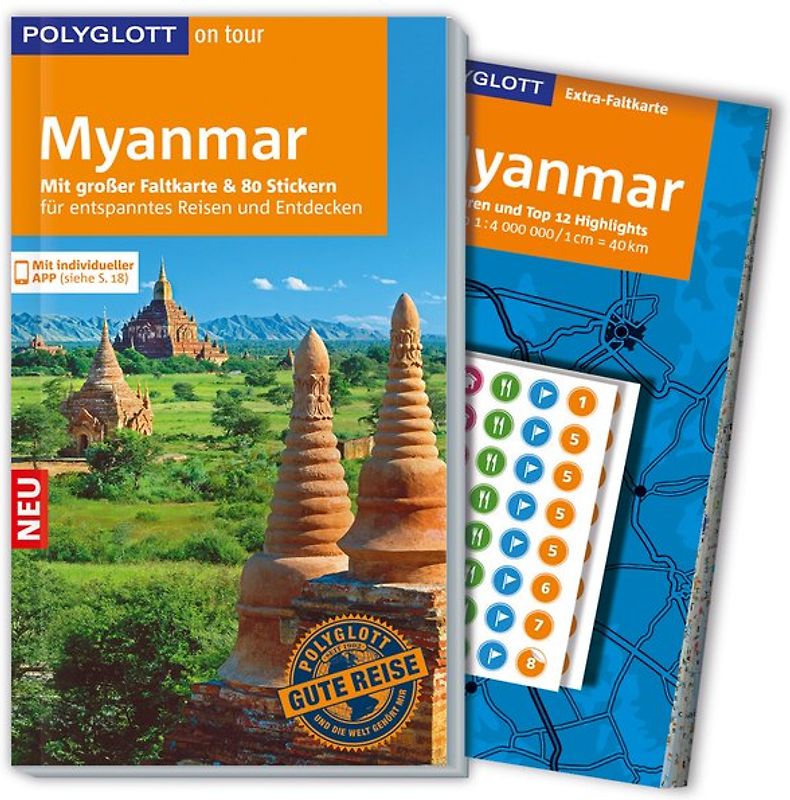 POLYGLOTT on tour Reiseführer Myanmar