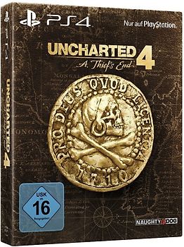 Uncharted 4: A Thief's End [Special Edition inkl. Steelbook, Artbook, Sticker Set] PlayStation 4