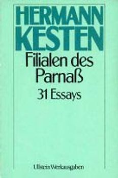 Filialen des Parnass. 31 Essays