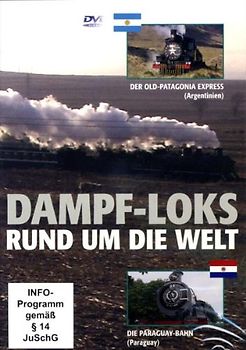 Paket Dampf-Loks - Rund um die Welt [5 DVDs] DVD